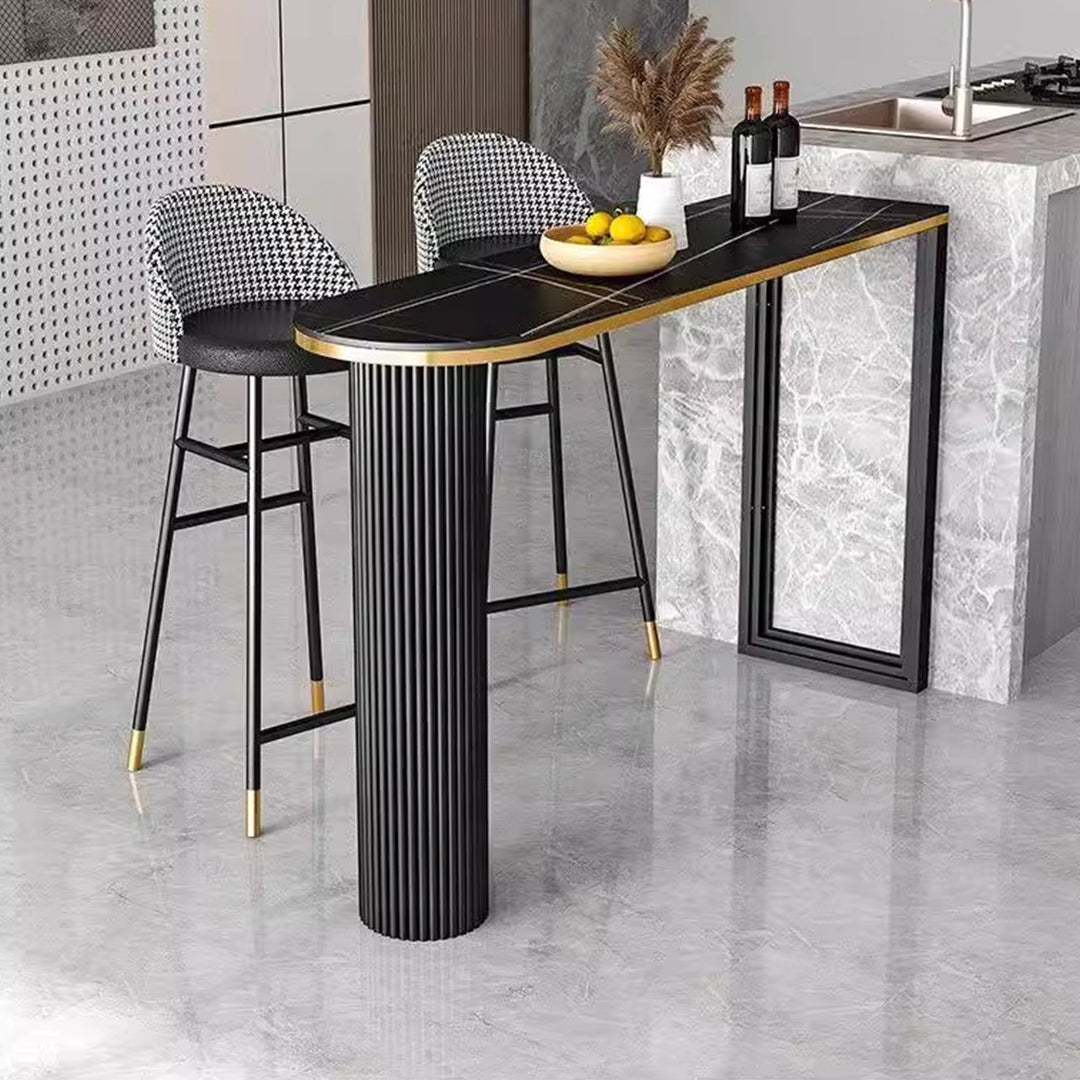 MAS-1805 Masdio Modern Sintered Stone Bar Table Masdio
