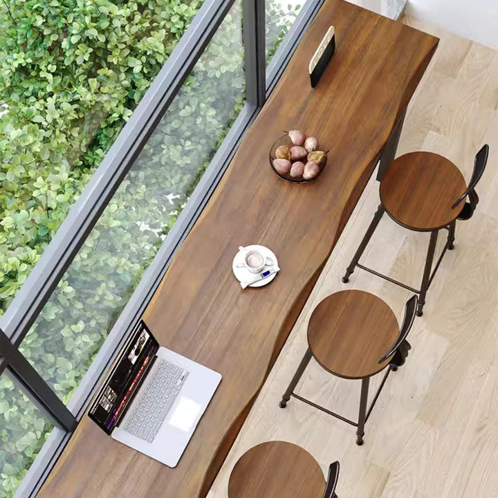 MAS-1808 Masdio Rustic Solid Wood Bar Table Masdio