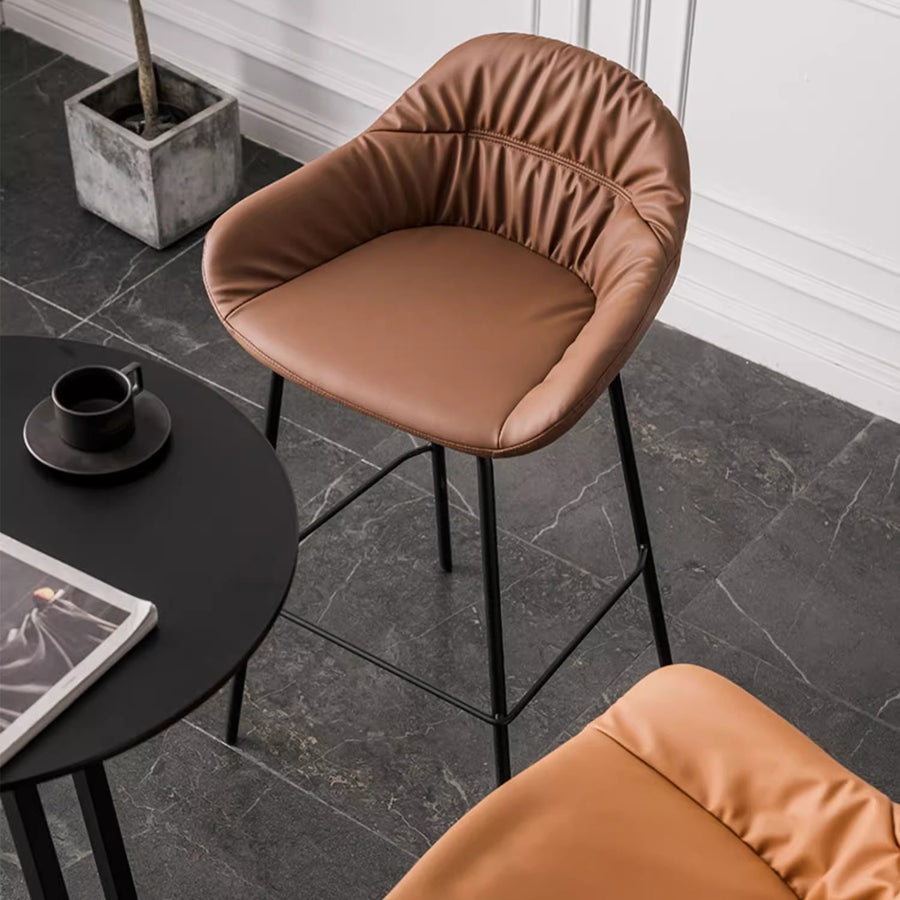 MAS-1816 Masdio Modern Leather Bar Stool Masdio