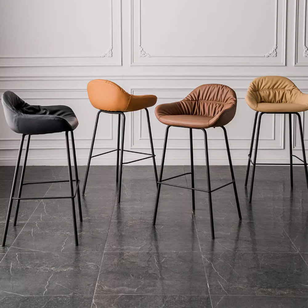 MAS-1816 Masdio Modern Leather Bar Stool Masdio