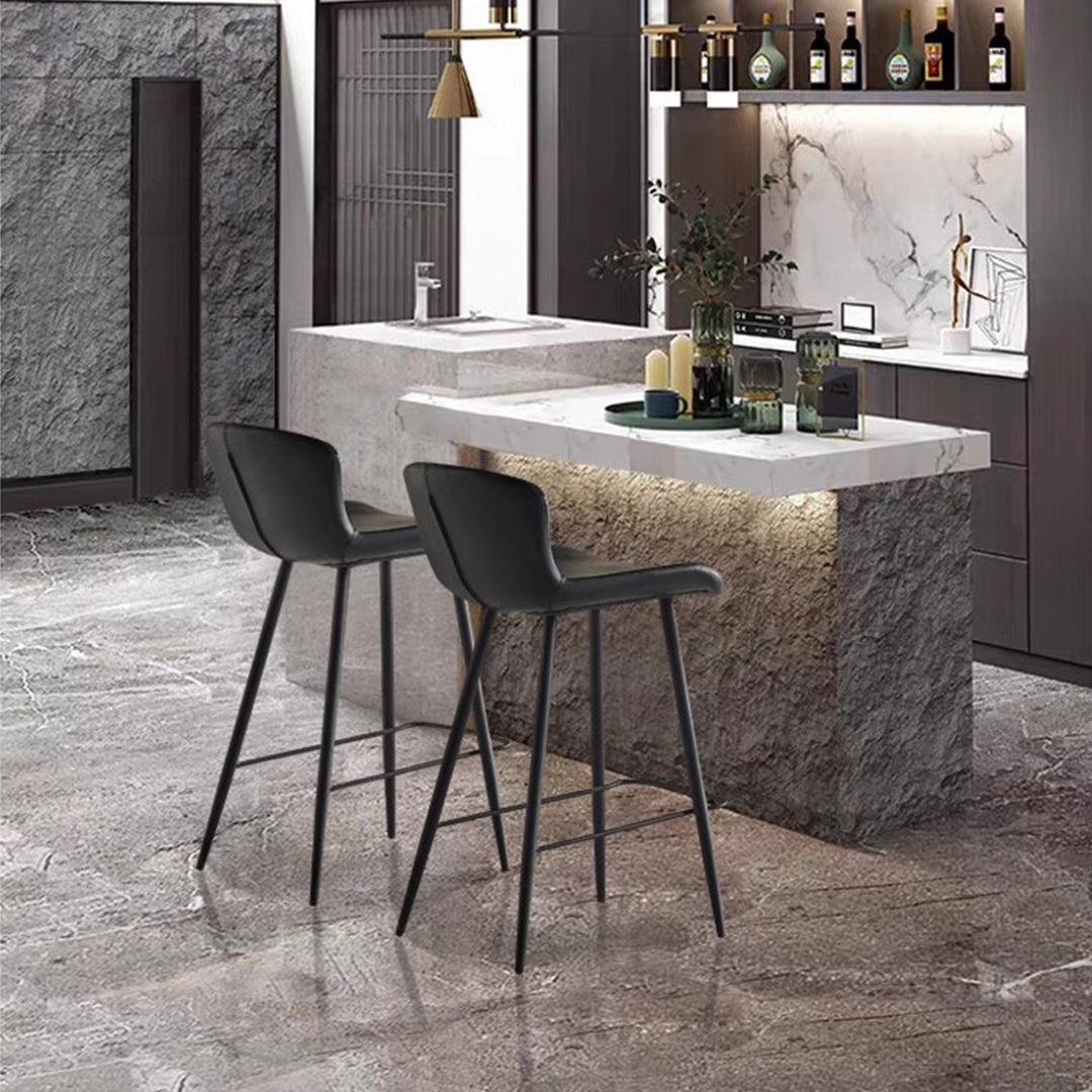 MAS-1817 Masdio Modern Leather Bar Stool Masdio