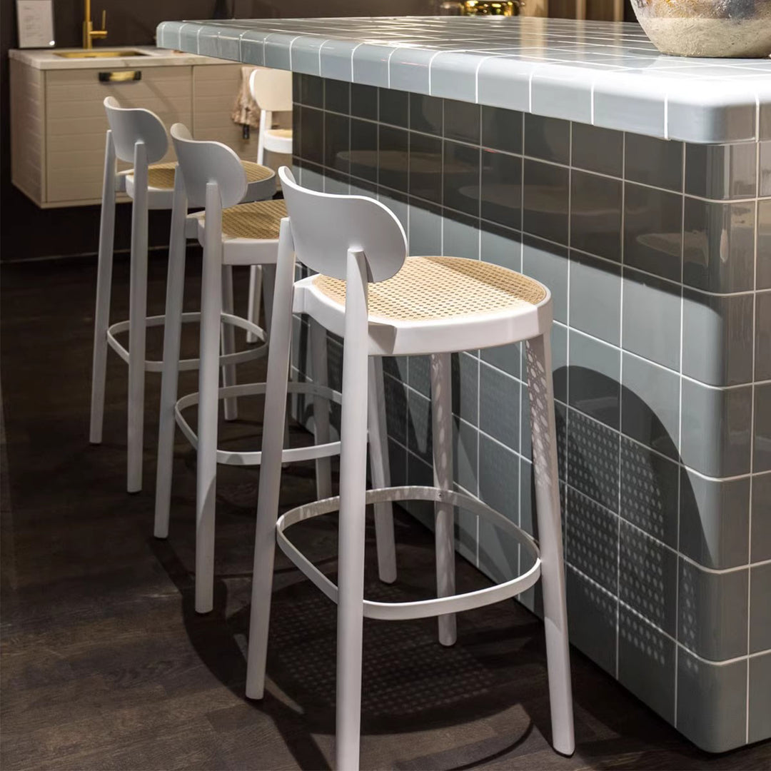 MAS-1830 Masdio Modern Rattan Bar Stool Masdio