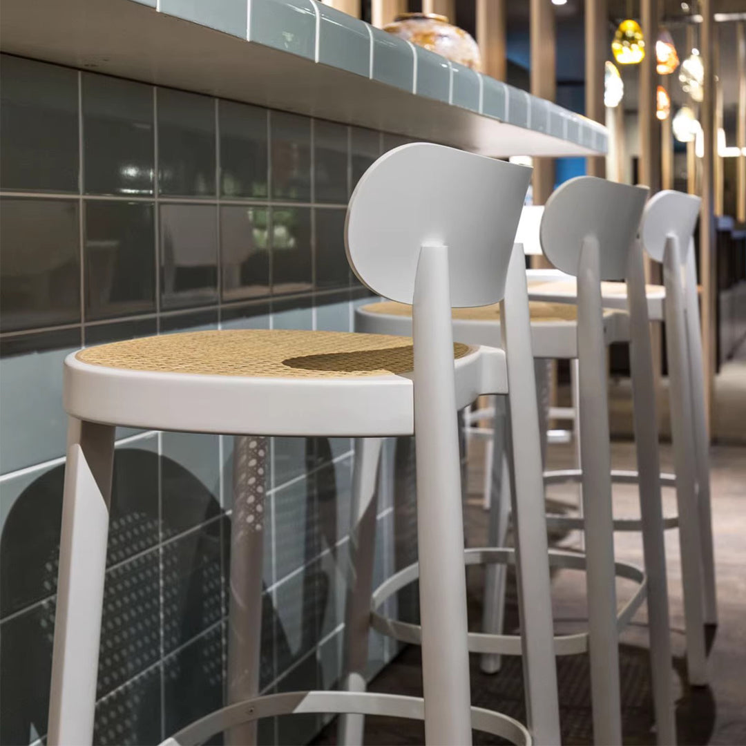 MAS-1830 Masdio Modern Rattan Bar Stool Masdio