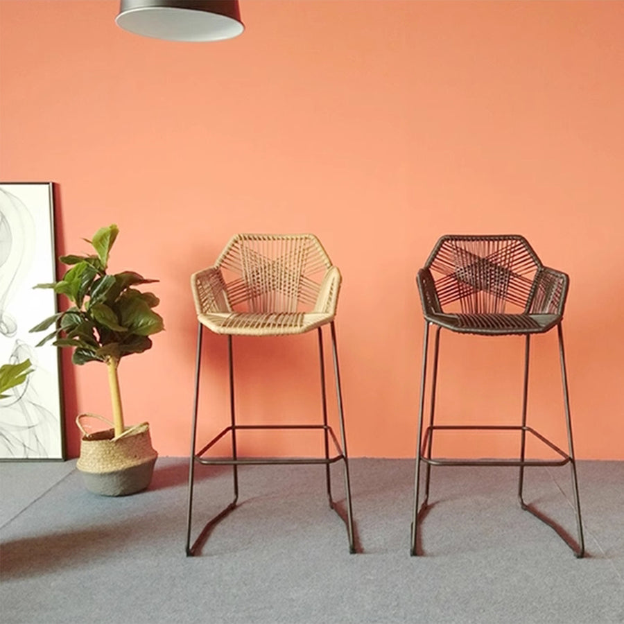 MAS-1831 Masdio Designer Wicker Bar Stool Masdio