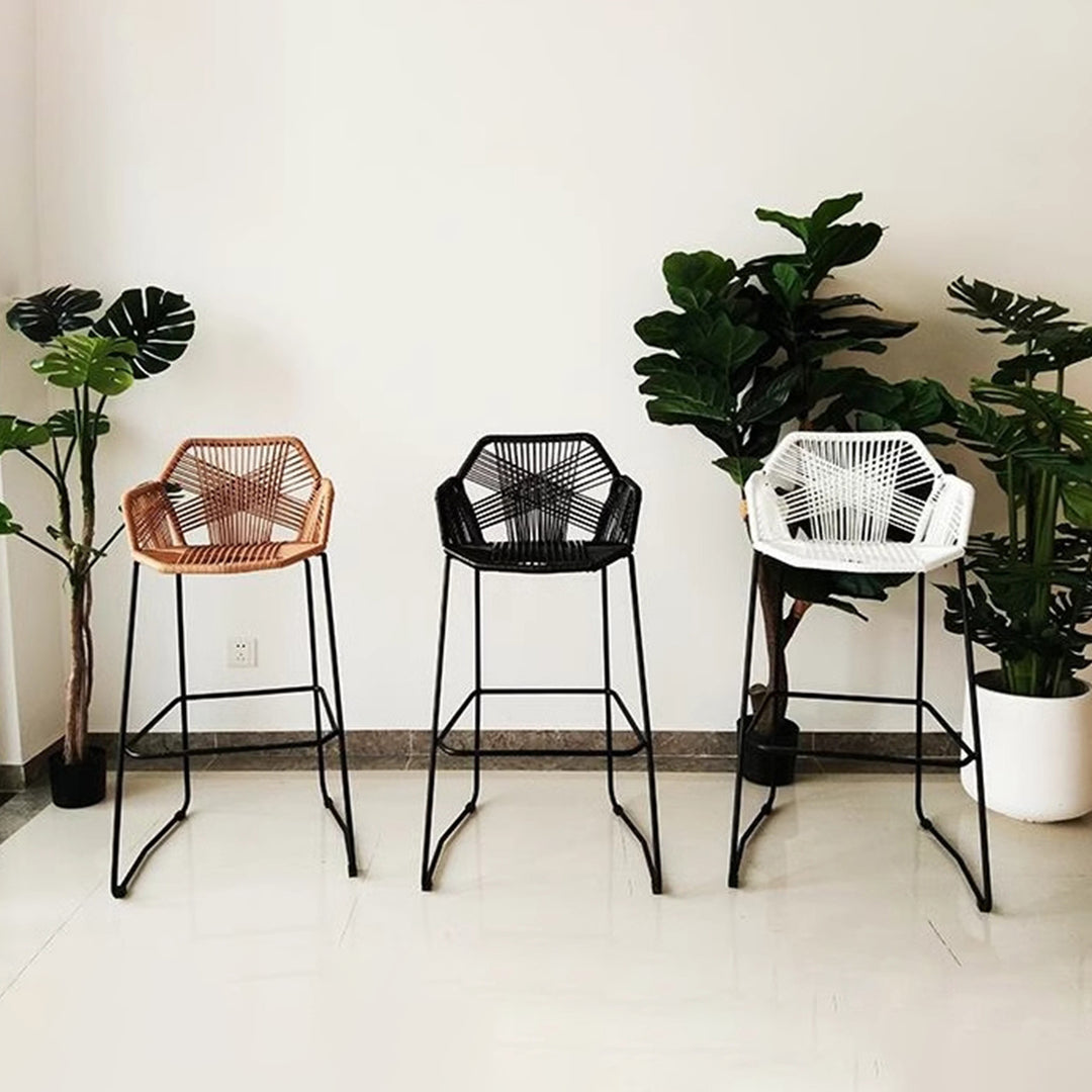 MAS-1831 Masdio Designer Wicker Bar Stool Masdio