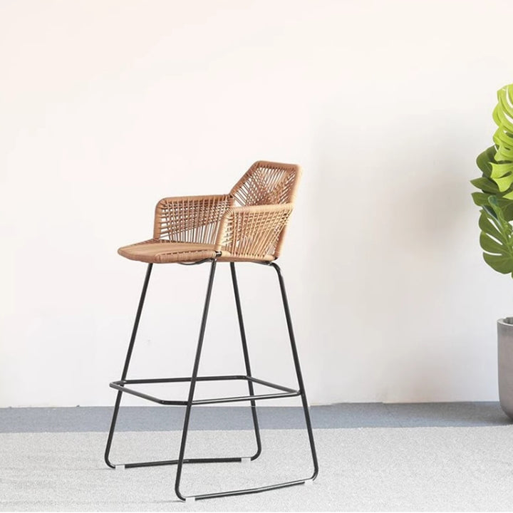 MAS-1831 Masdio Designer Wicker Bar Stool Masdio