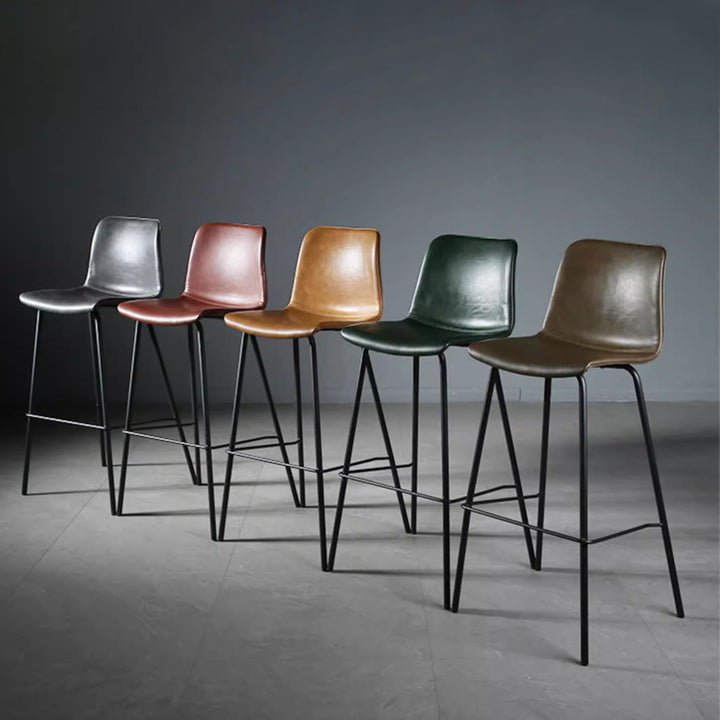 MAS-1832 Masdio Vintage Faux Leather Bar Stool Masdio