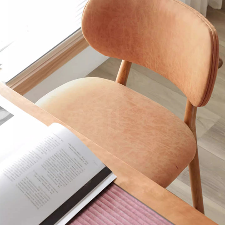 MAS-1833 Masdio Japandi Solid Wood Bar Stool Masdio