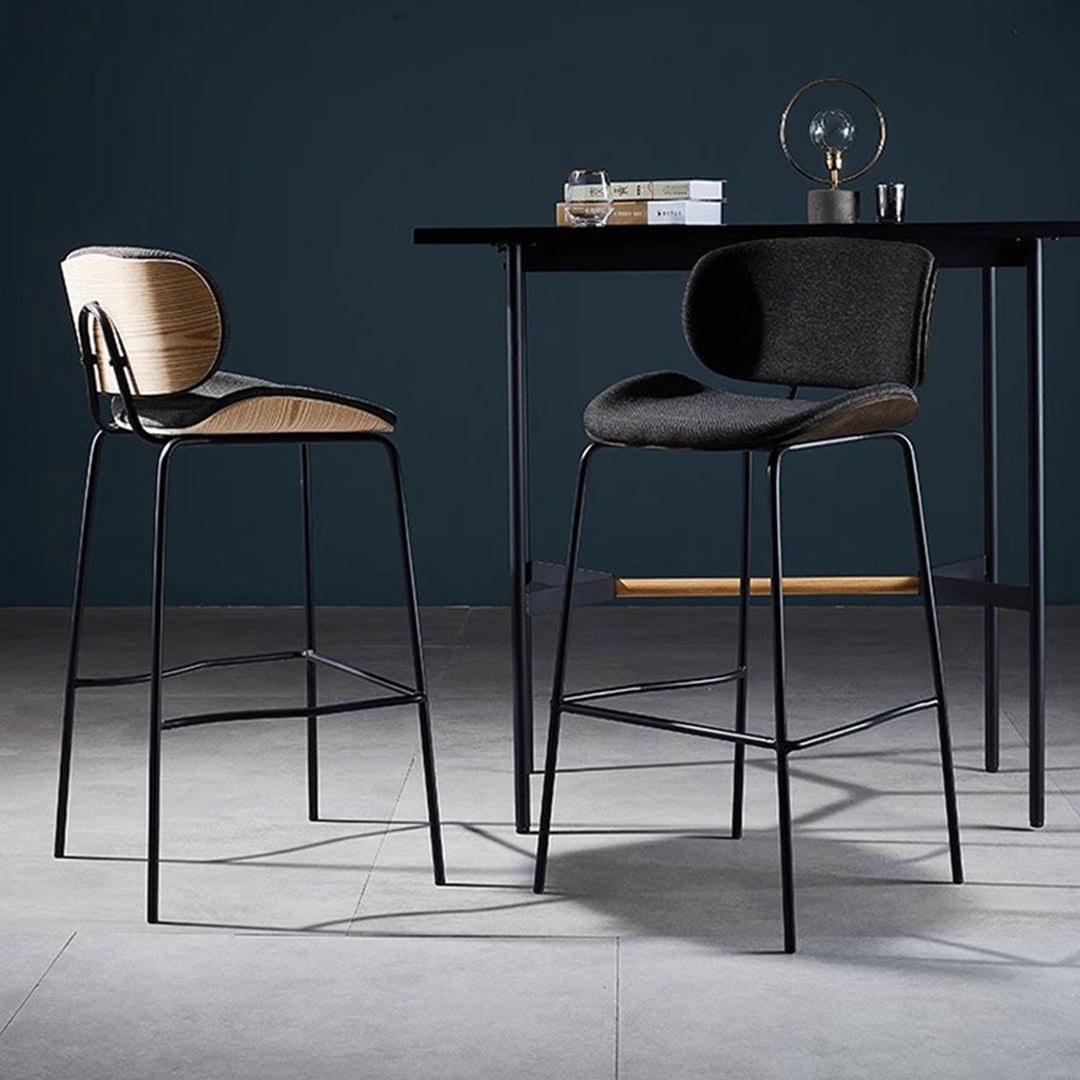 MAS-1843 Masdio Modern Leather Bar Chair Masdio