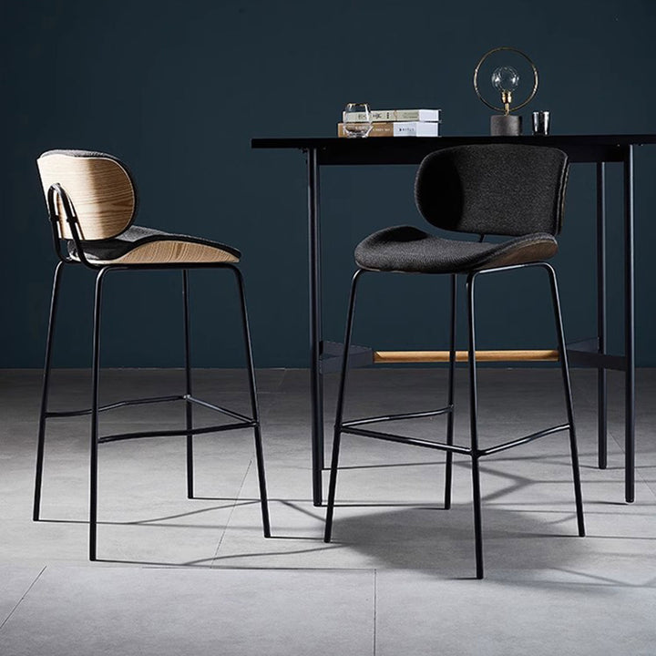 MAS-1843 Masdio Modern Leather Bar Chair Masdio
