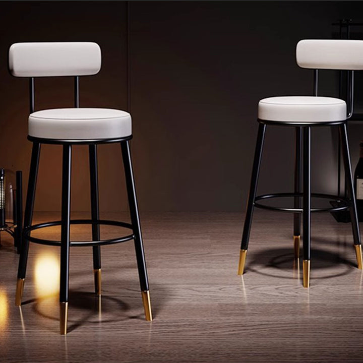 MAS-1849 Masdio Modern Velvet Bar Stool Masdio