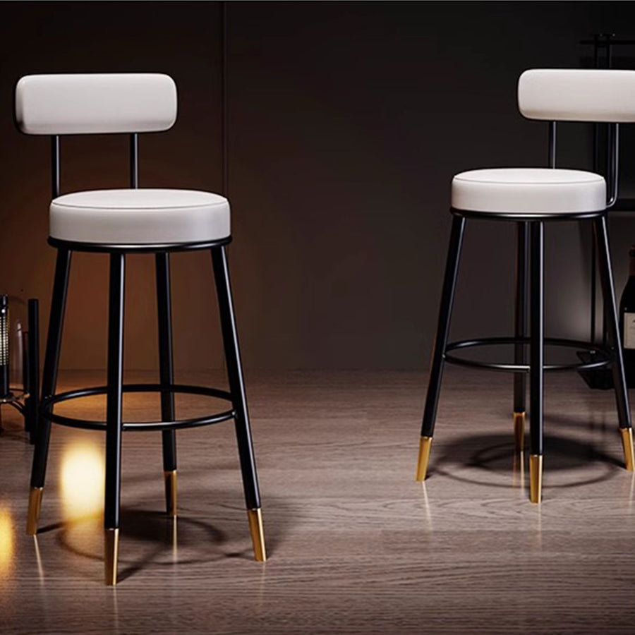 MAS-1849 Masdio Modern Velvet Bar Stool Masdio