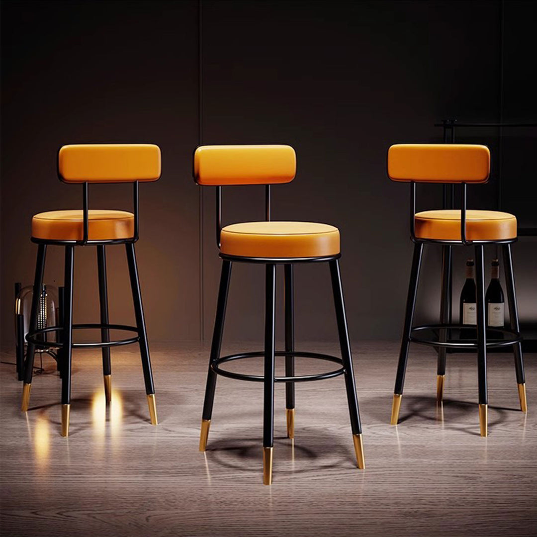 MAS-1849 Masdio Modern Velvet Bar Stool Masdio