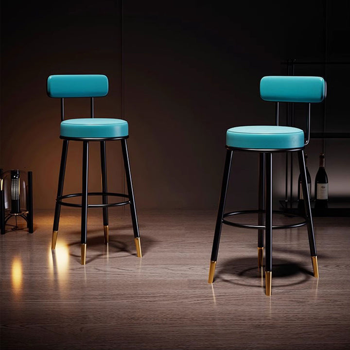 MAS-1849 Masdio Modern Velvet Bar Stool Masdio