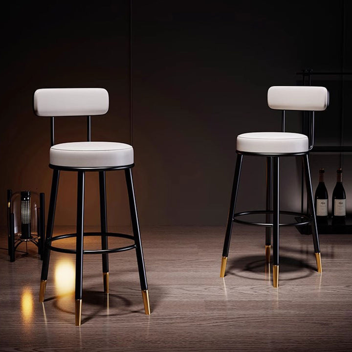 MAS-1849 Masdio Modern Velvet Bar Stool Masdio