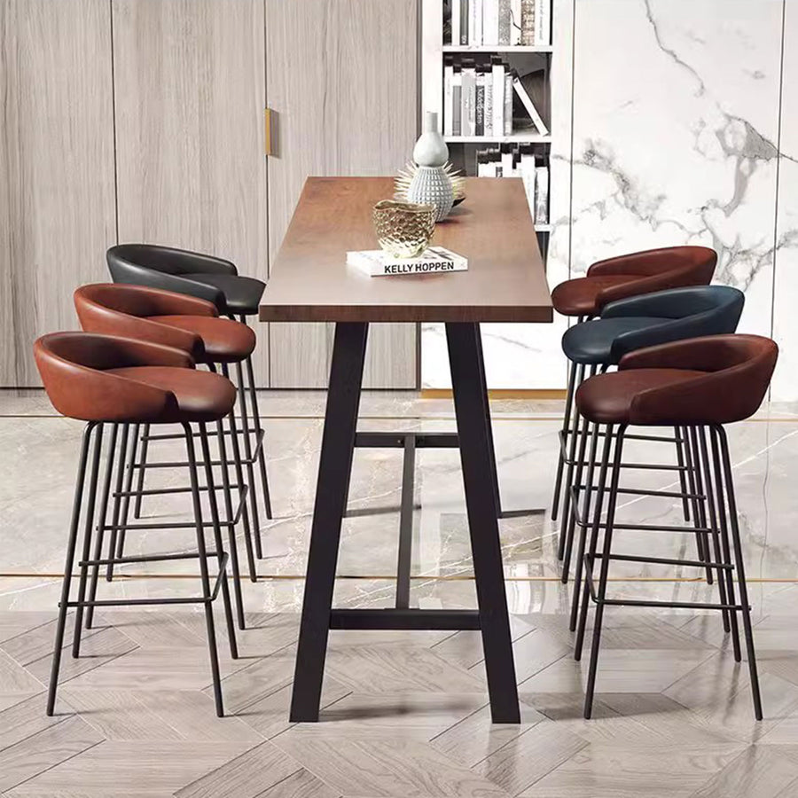 MAS-1850 Masdio Rustic Solid Wood Bar Table Masdio