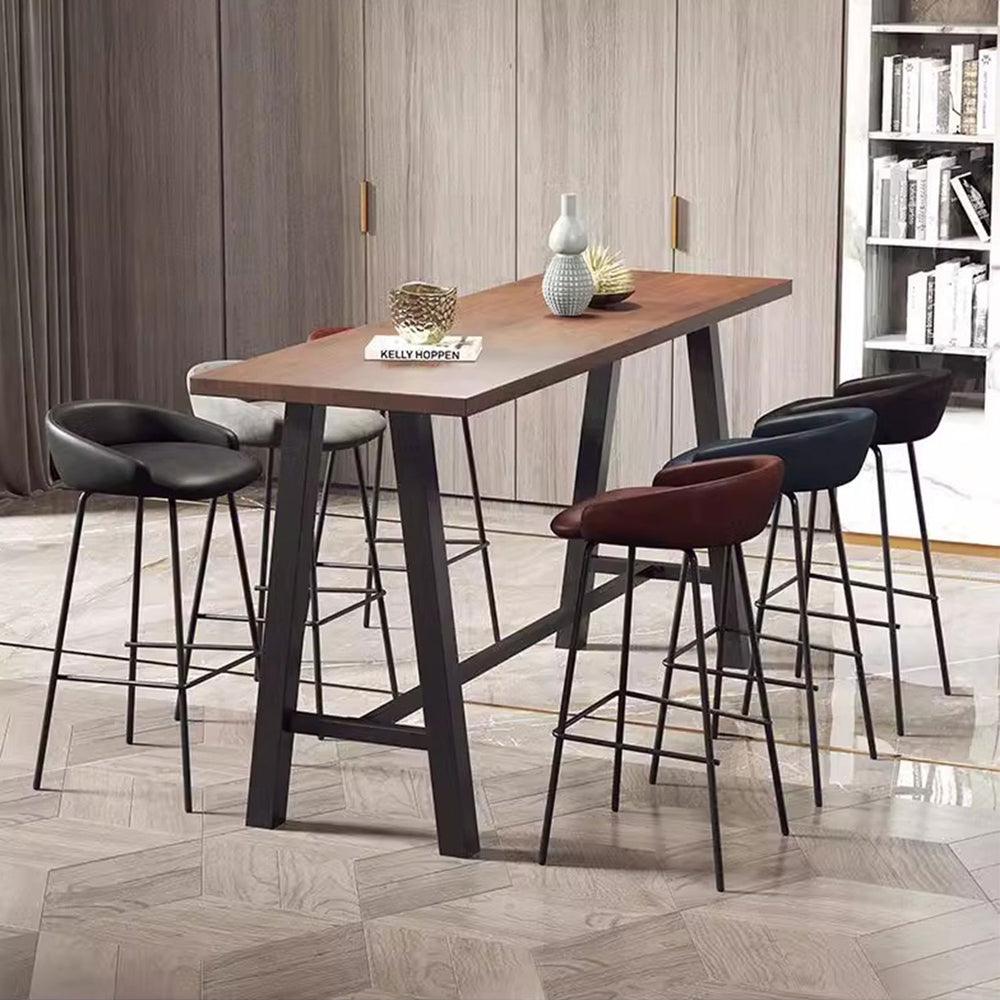MAS-1850 Masdio Rustic Solid Wood Bar Table Masdio