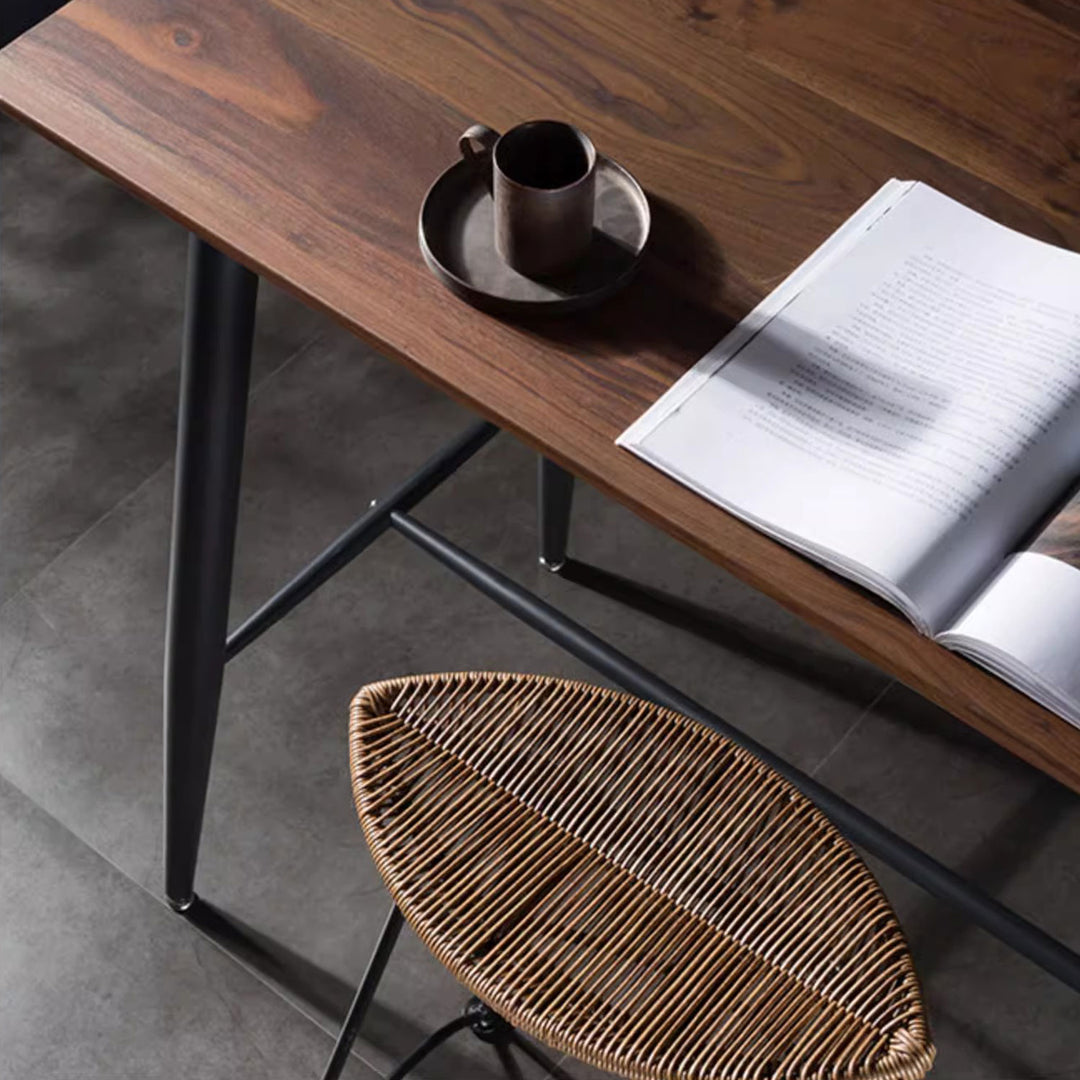 MAS-1852 Masdio Industrial Solid Wood Bar Table Masdio