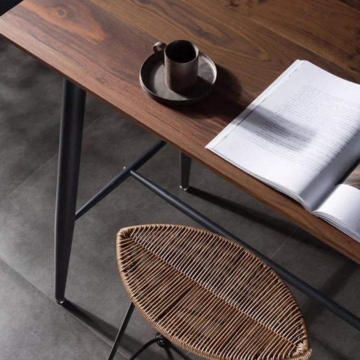MAS-1852 Masdio Industrial Solid Wood Bar Table Masdio