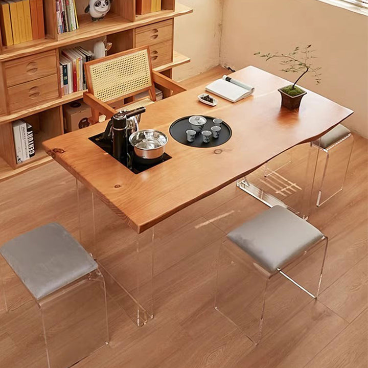 MAS-1861 Masdio Japandi Solid Wood Dining Table Masdio