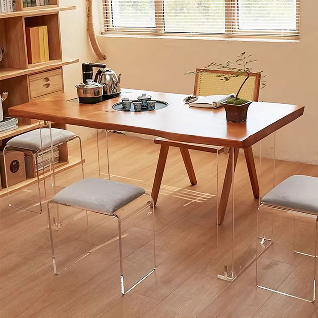 MAS-1861 Masdio Japandi Solid Wood Dining Table Masdio