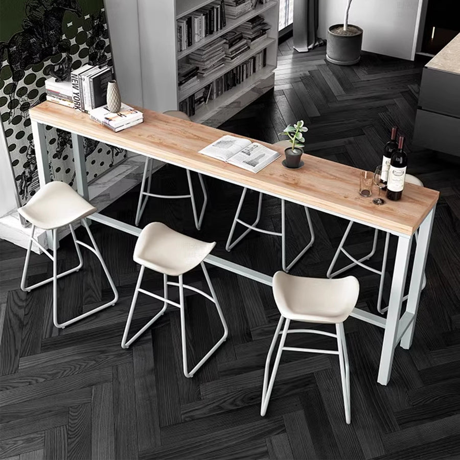 MAS-1865 Masdio Scandinavian Solid Wood Bar Table Masdio