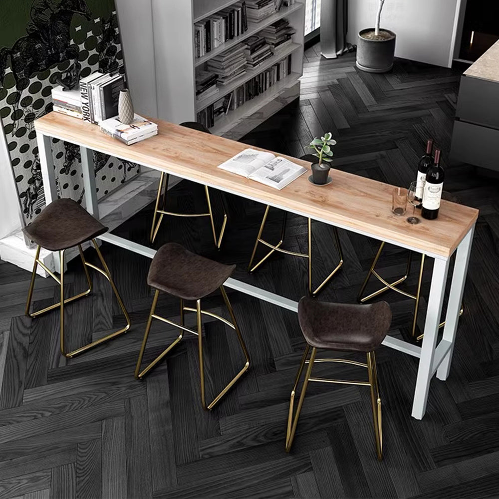 MAS-1865 Masdio Scandinavian Solid Wood Bar Table Masdio