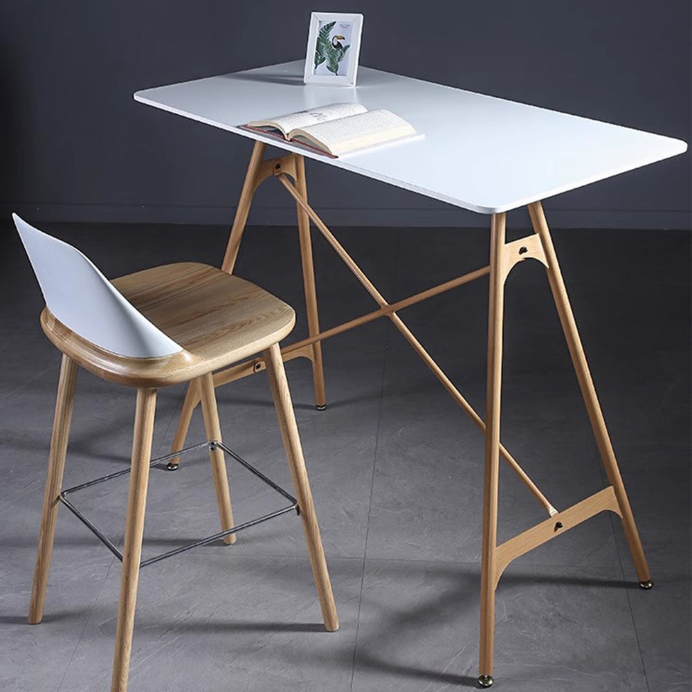 MAS-1879 Masdio Rustic Solid Wood Bar Table Masdio