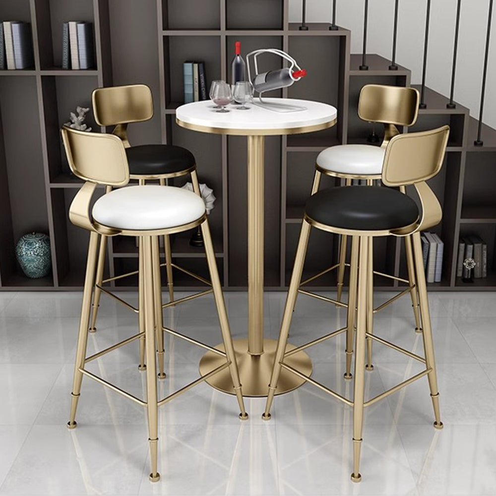 MAS-1883 Masdio Modern Marble Bar Table & Chairs Masdio