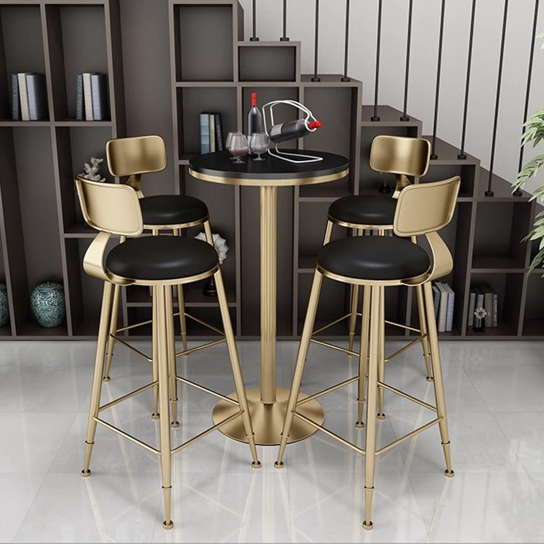 MAS-1883 Masdio Modern Marble Bar Table & Chairs Masdio