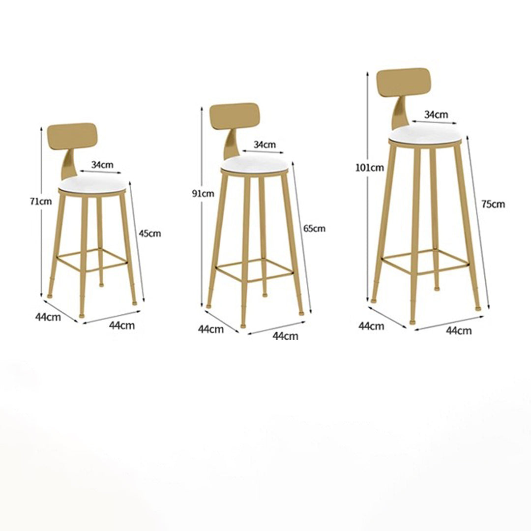 MAS-1883 Masdio Modern Marble Bar Table & Chairs Masdio