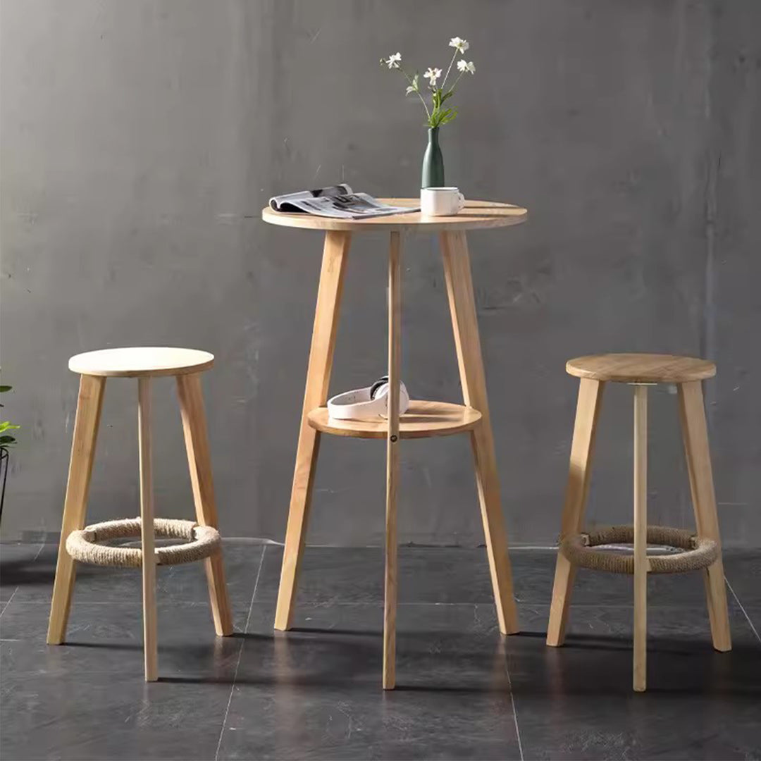 MAS-1885 Masdio Scandinavian Bar Table & Stools Masdio