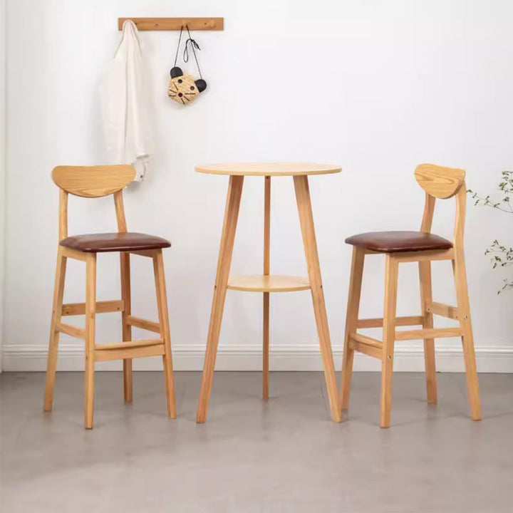 MAS-1885 Masdio Scandinavian Bar Table & Stools Masdio