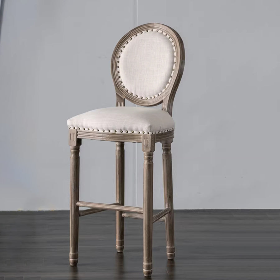 MAS-1886 Masdio Vintage Distressed Bar Chairs Masdio