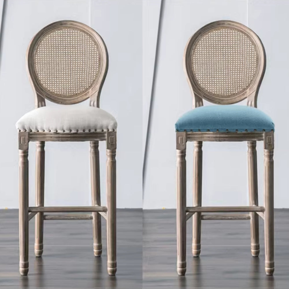 MAS-1886 Masdio Vintage Distressed Bar Chairs Masdio