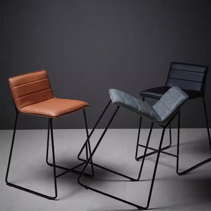 MAS-1888 Masdio Vintage Faux Leather Bar Stool Masdio