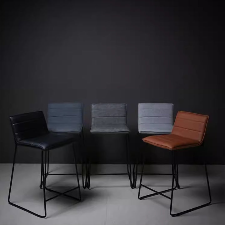 MAS-1888 Masdio Vintage Faux Leather Bar Stool Masdio
