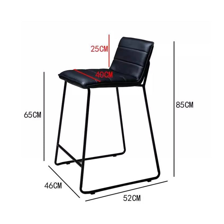 MAS-1888 Masdio Vintage Faux Leather Bar Stool Masdio