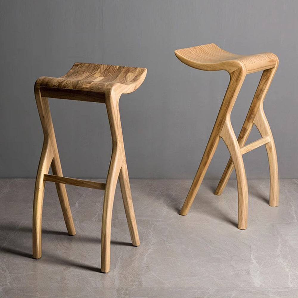 MAS-1895 Masdio Modern Solid Wood Bar Stool Masdio