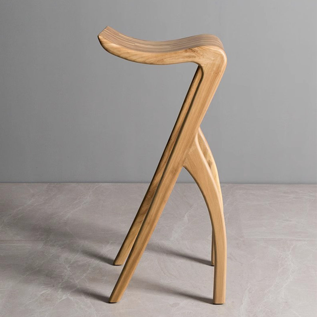 MAS-1895 Masdio Modern Solid Wood Bar Stool Masdio