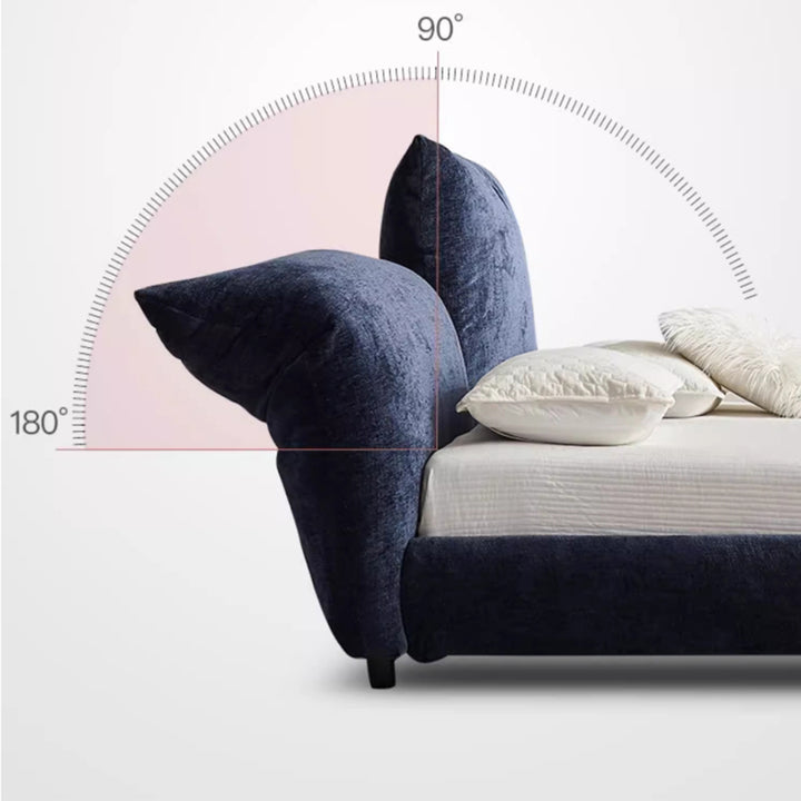 MAS-1898 Masdio Modern Velvet Bedframe Masdio