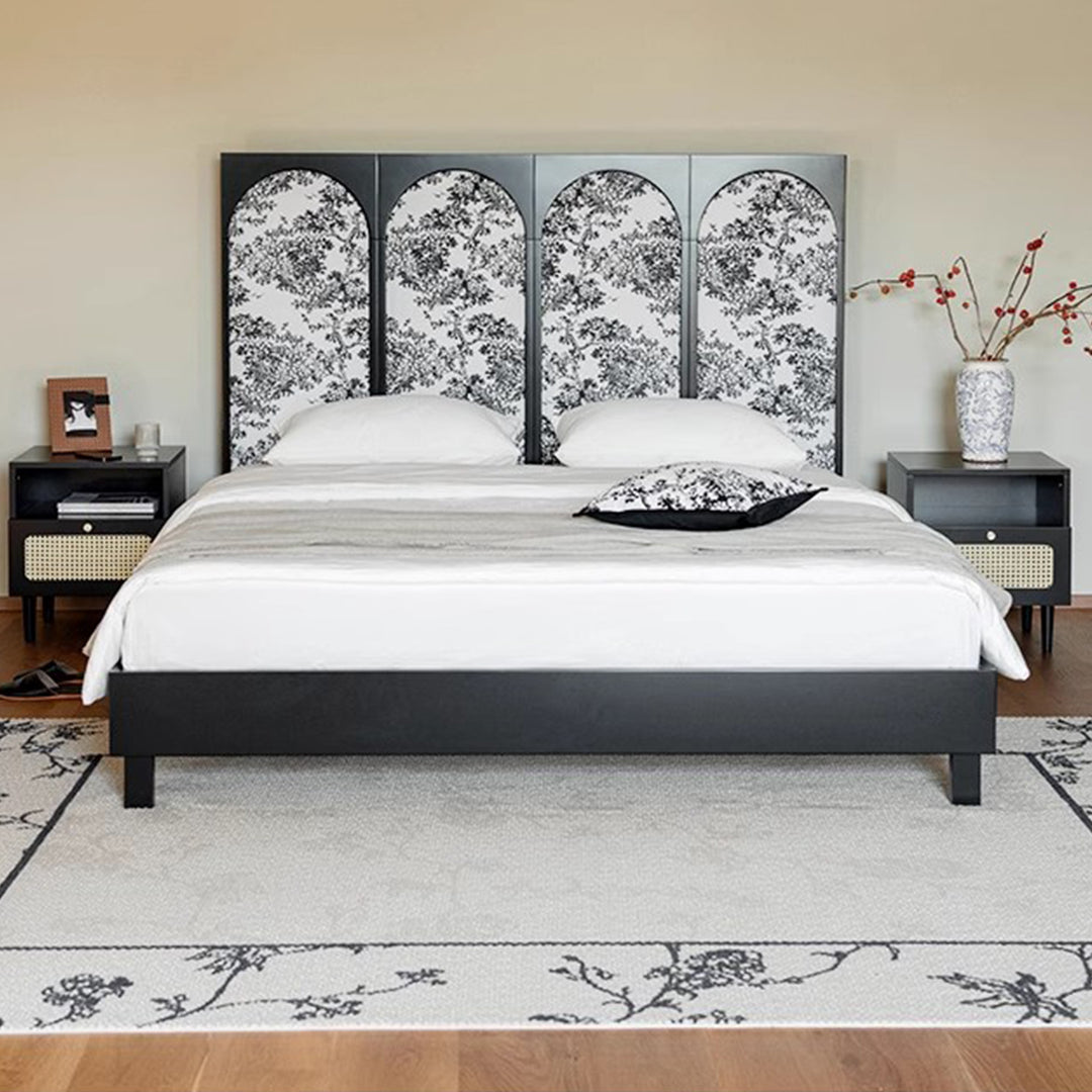 MAS-1913 Masdio Oriental Solid Wood Bedframe Masdio