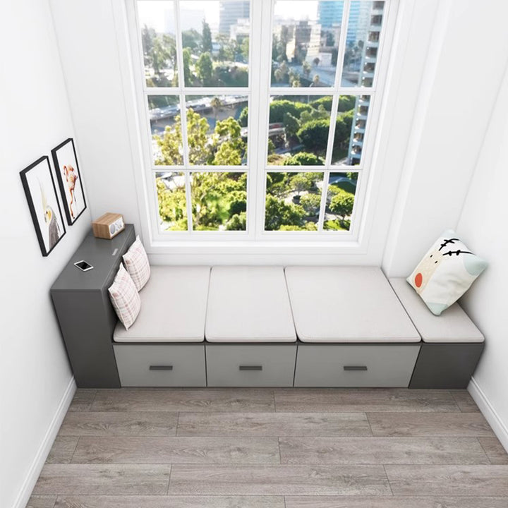 MAS-1917 Masdio Modern Storage Platform Bedframe Masdio
