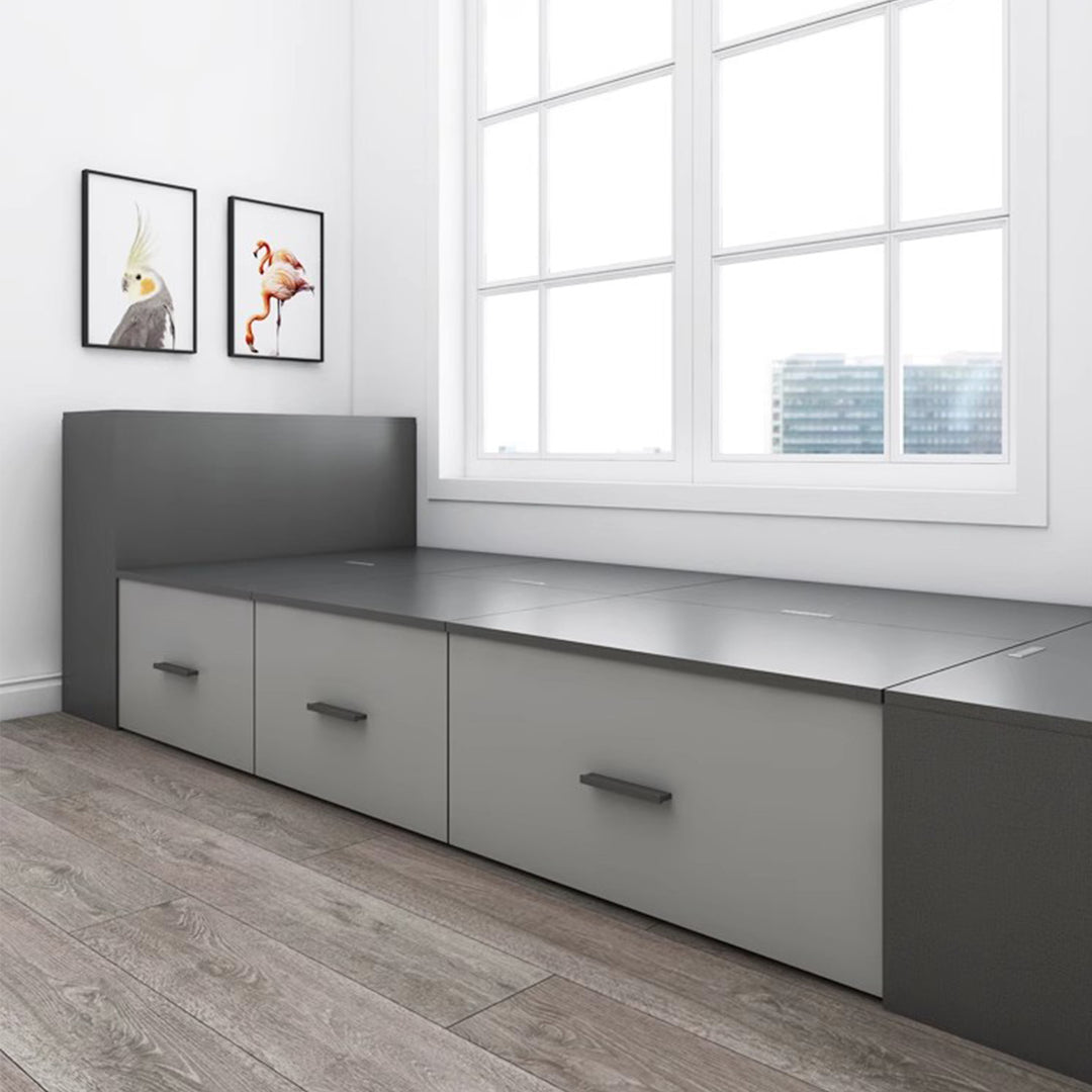 MAS-1917 Masdio Modern Storage Platform Bedframe Masdio