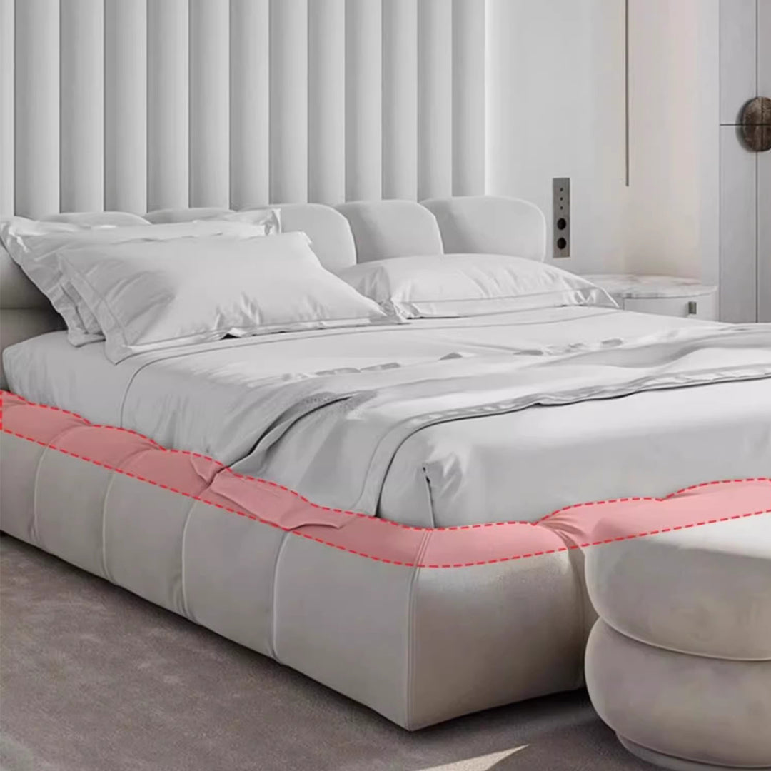 MAS-1928 Masdio Modern Leather Bedframe Masdio