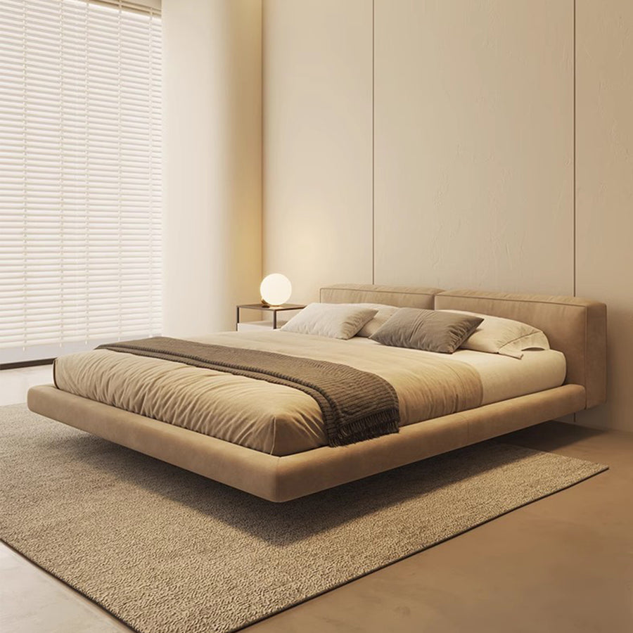 MAS-1929 Masdio Modern Leather Floating Bedframe Masdio