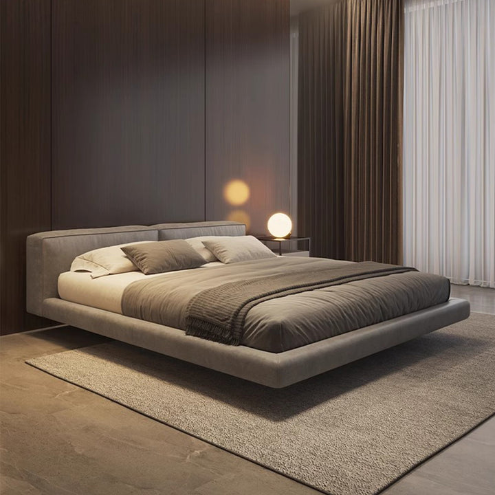 MAS-1929 Masdio Modern Leather Floating Bedframe Masdio
