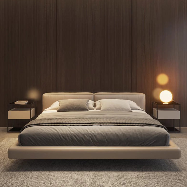 MAS-1929 Masdio Modern Leather Floating Bedframe Masdio