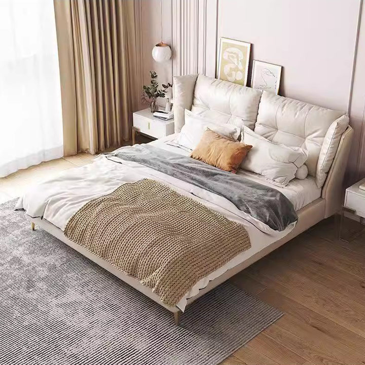 MAS-1936 Masdio Modern Leather Storage Bed Masdio
