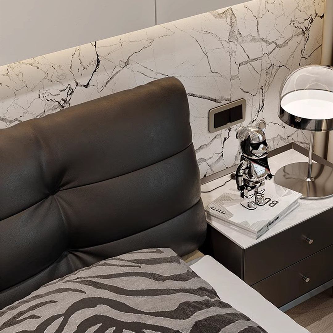 MAS-1941 Masdio Modern Leather Bedframe Masdio